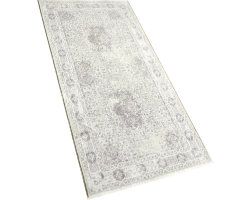 Nela Vintage taupe vloerkleed, 80x150 cm