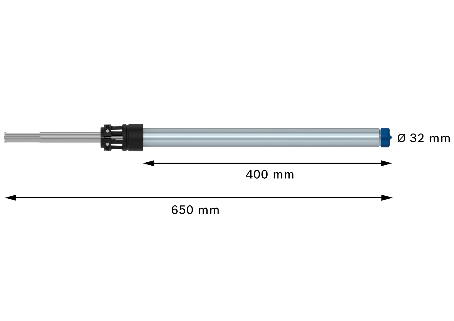 Bosch 2608901810 EXPERT Hamerboor SDS Clean SDS Max-8X - 32x400x650mm