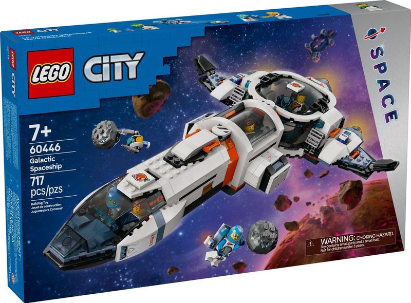 LEGO City - Modulair Ruimteschip - Bouwstenen - Multicolor - 4 Minifiguren
