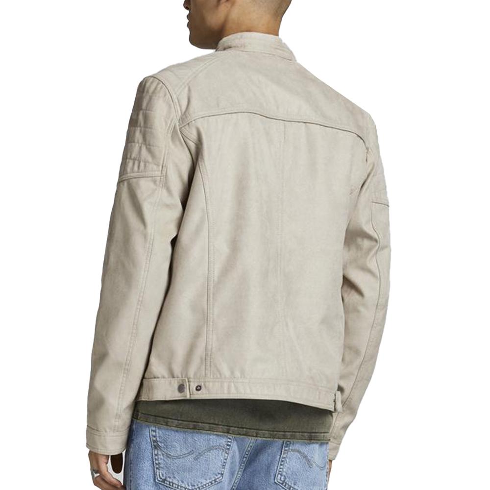 Jack & Jones Veste Suédine Gris Clair Homme Jack & Jones Tano