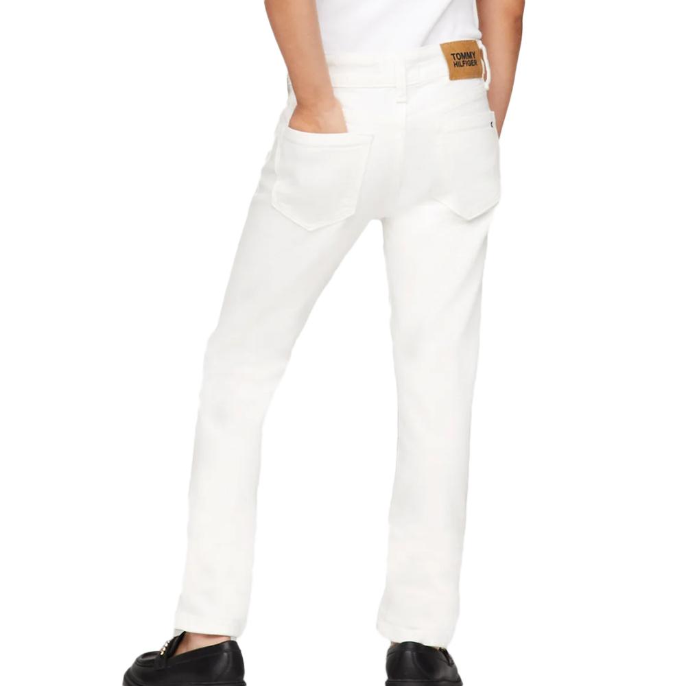 Tommy Hilfiger Jean Slim Blanc Fille Tommy Hilfiger Nora