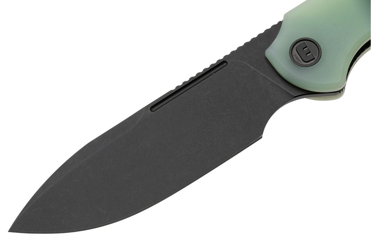 Eutektik Binary BIN-JBW-R Blackwashed 14C28N, Jade G10, zakmes