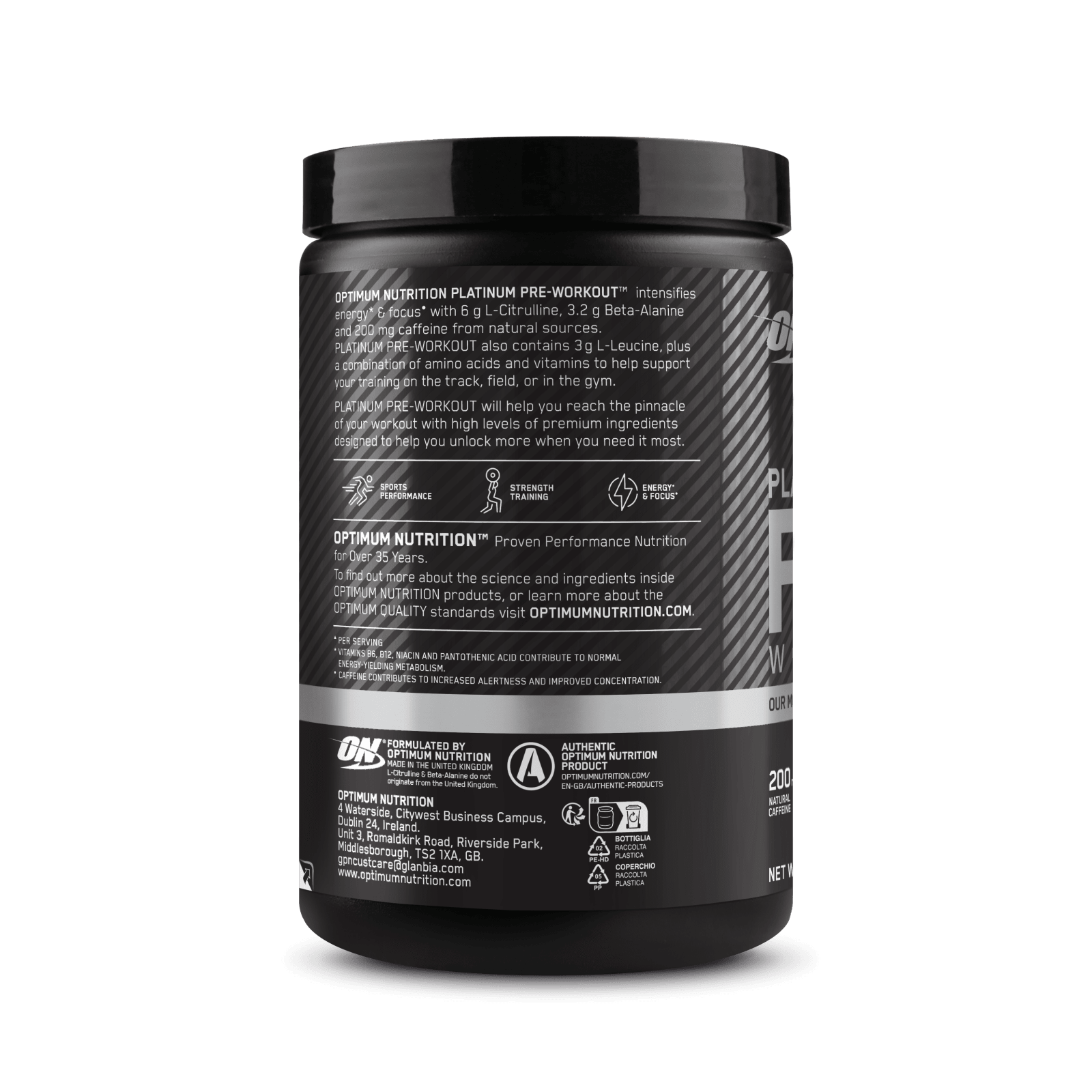 Platinum Pre-Workout - 420g - Fruit Punch