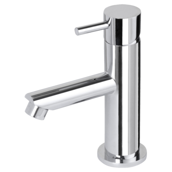 Differnz wastafelkraan met hendel chroom