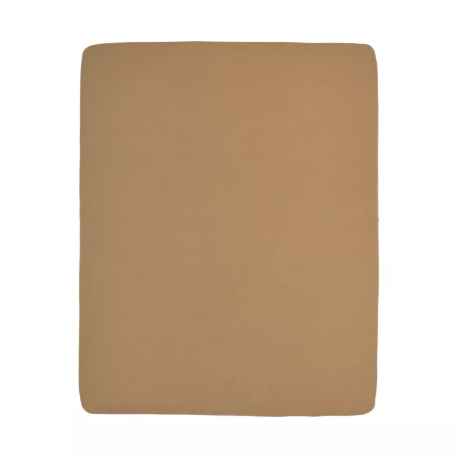 Meyco Jersey Spannbettlaken Laufgittermatraze 75 x 95 cm Toffee