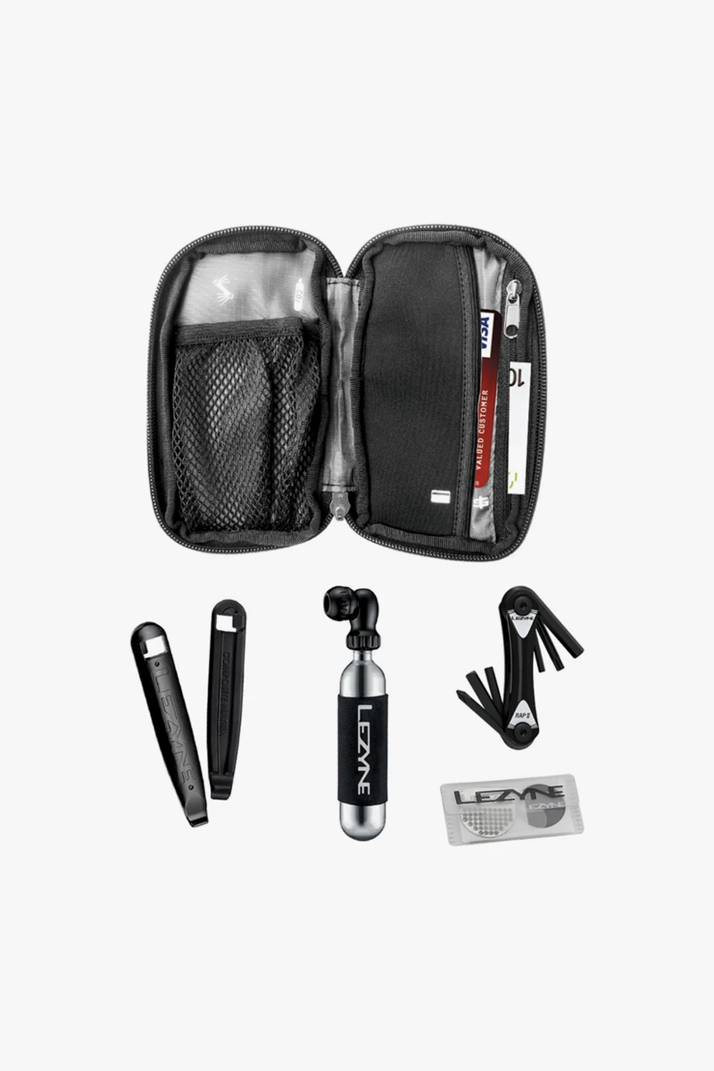 Lezyne Pocket Organizer Road Portemonnaie + Werkzeug Set