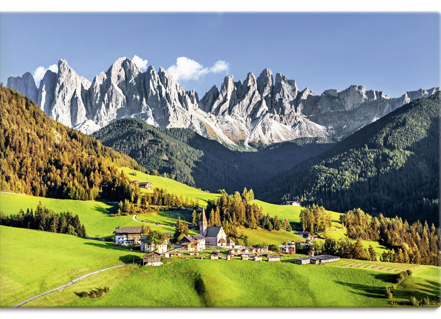 Hochwertiges Leinwandbild