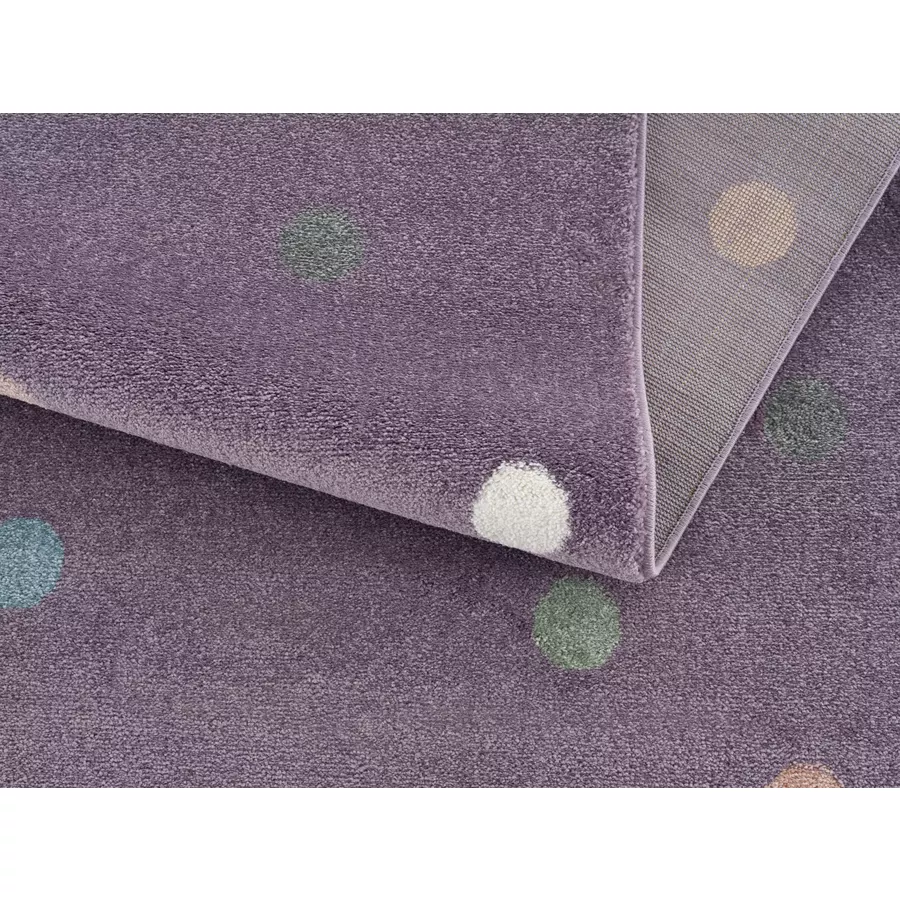 LIVONE Kinderteppich Happy Rugs Wheel fliedermulti