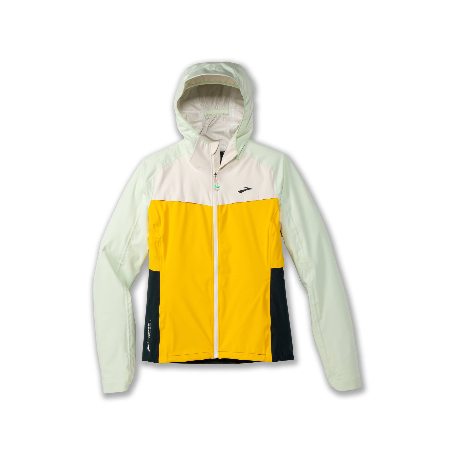 Brooks| Damen Laufjacke mit Kapuze HIGH POINT WATERPROOF JACKET