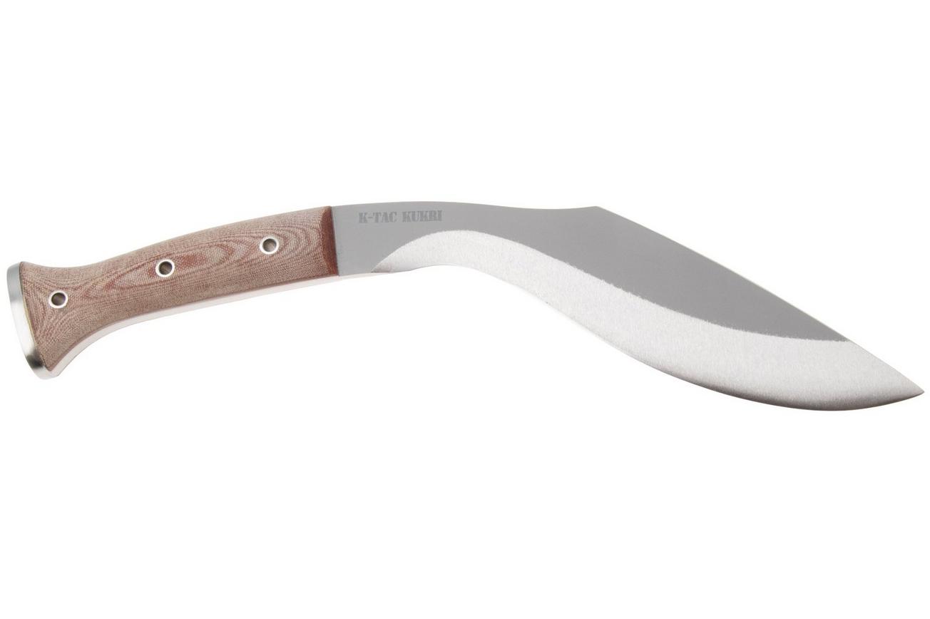 Condor K-TACT Kukri Knife CTK1811-10, Satin Convexed 1075, Micarta, kapmes