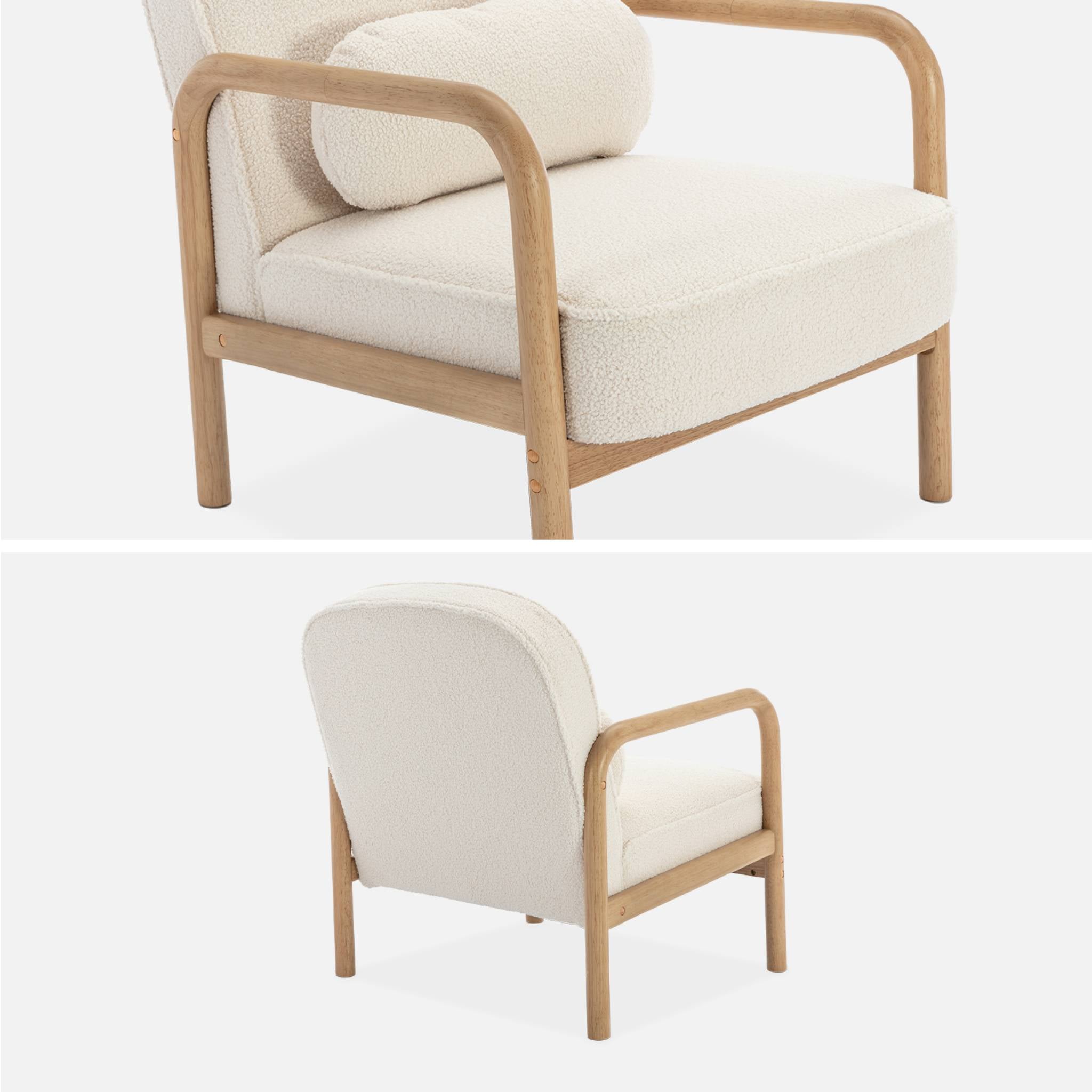 sweeek - Fauteuil, B 66 x D 82 x H 77cm