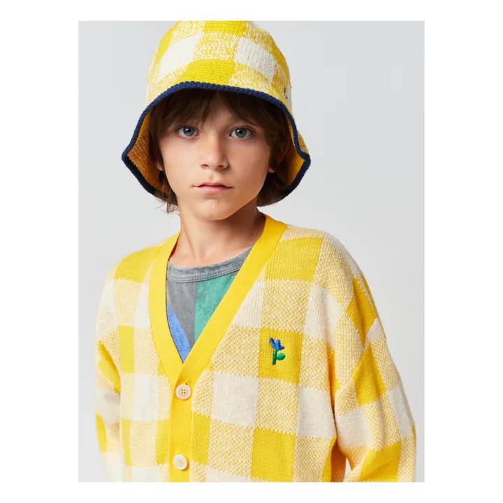 Bobo Choses Chapeau Maille  | Jaune