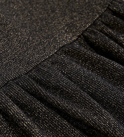 Minymo Kleid - Rib - Glitter - Steppschuh
