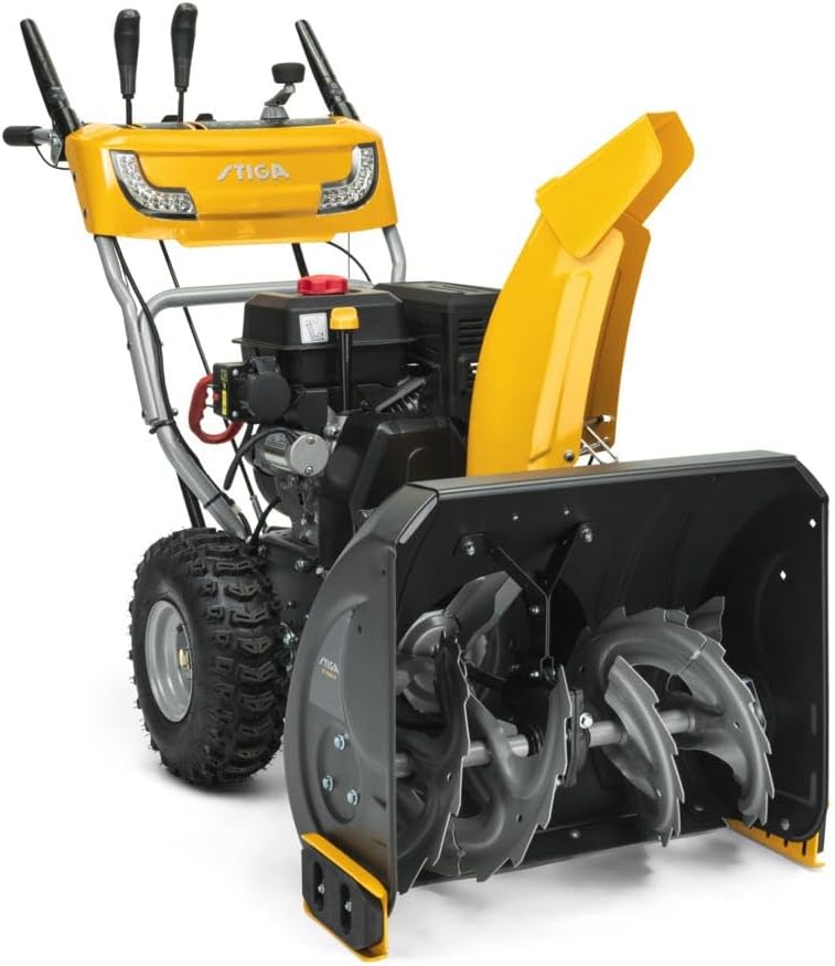 STIGA ST 5262 P Benzin-Schneefräse, 62cm Räumbreite, 50cm Schneetiefe, Scheinwerfer
