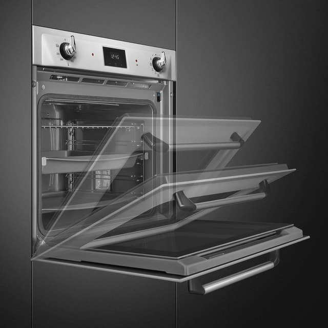 Smeg integreret ovn SOP6900TX (rustfrit stål)