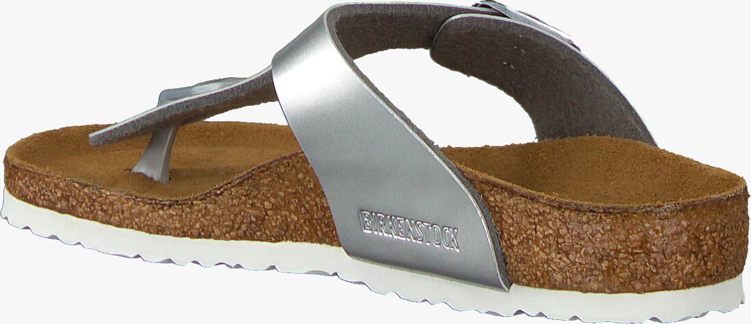 BIRKENSTOCK zilveren birkenstock teenslippers gizeh kids