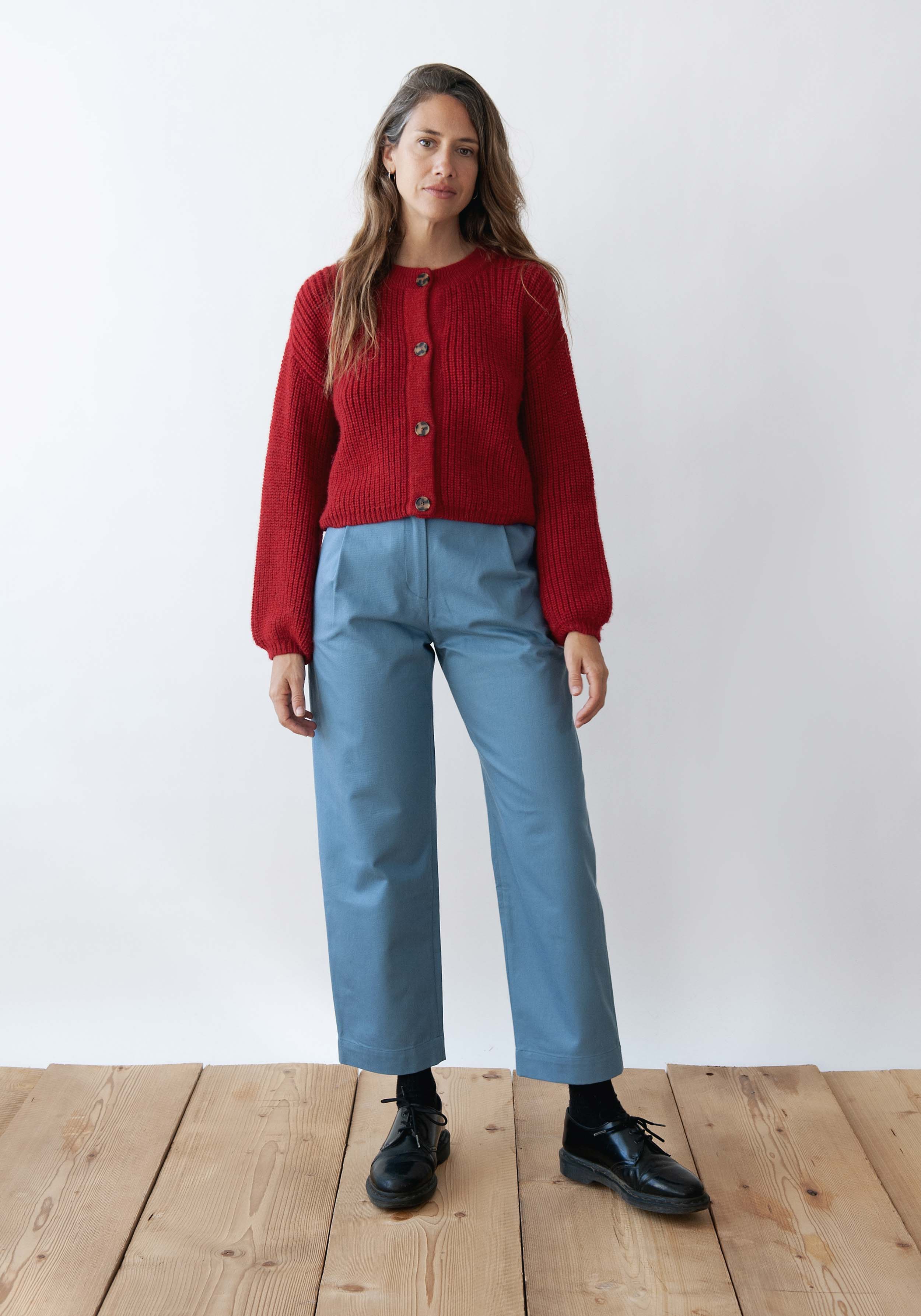 Jungle Folk Cardigan Tosca Pomegranate