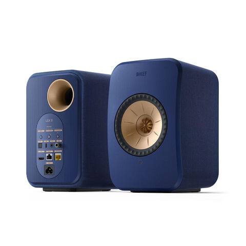 KEF LSX II – supercompacte draadloze hifi-luidspreker Blauw