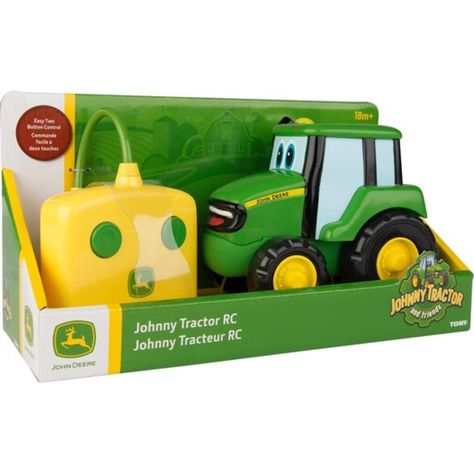 John Deere Johnny de op afstand bestuurbare tractor - 1:32