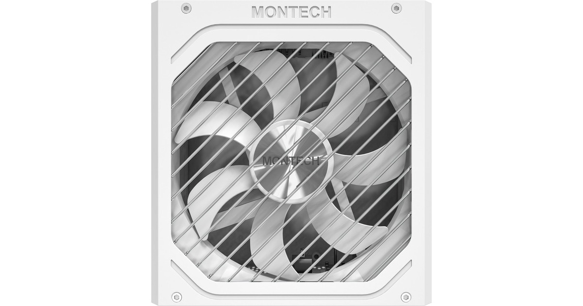 MontechTITAN PLA modulaire 1000 watt voeding   (Wit, 2x PCIe)