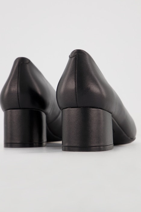Caprice Leder-Pumps, farbige Spitze, Komfortweite