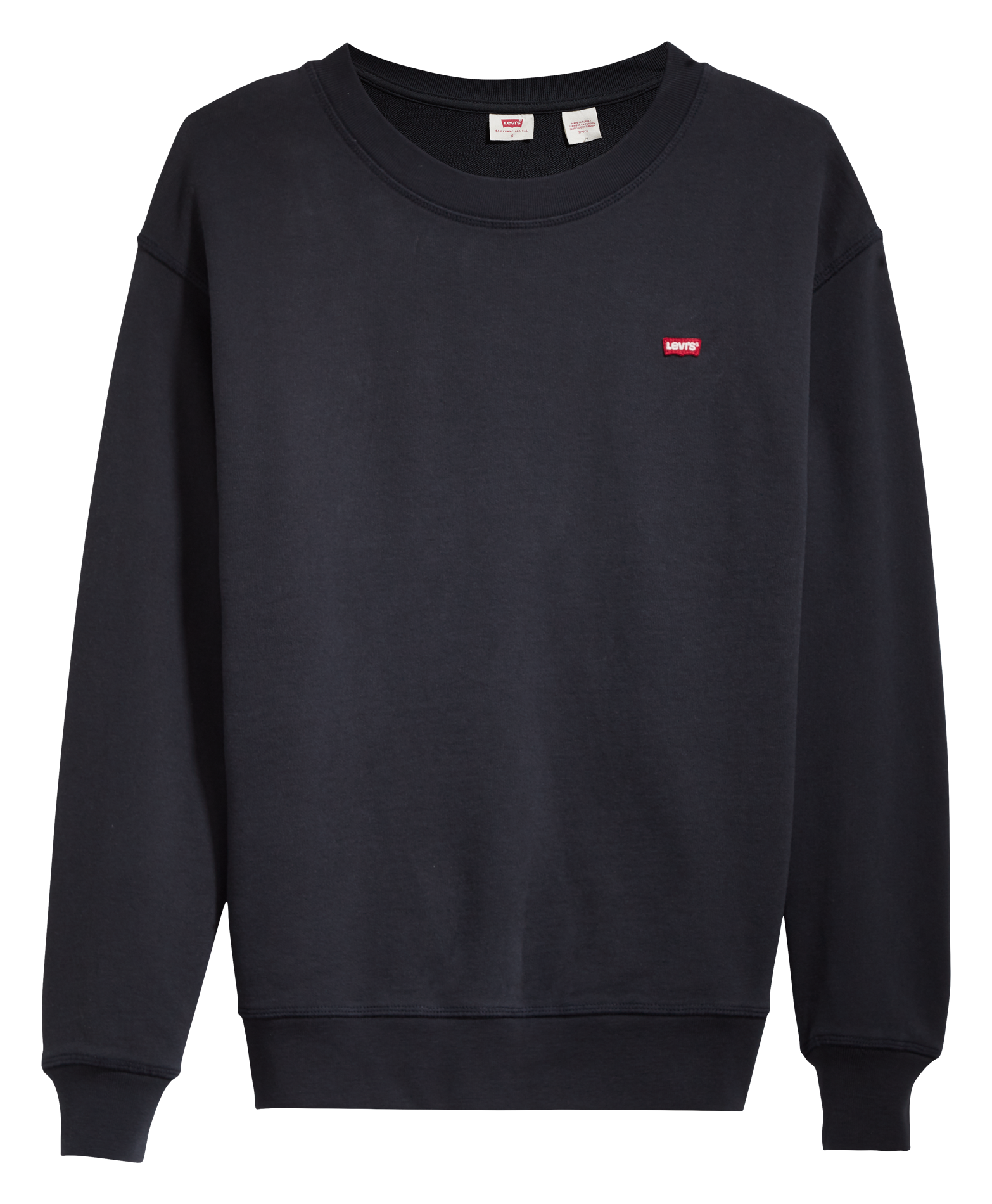 STANDARD CREW - Sweat col rond en coton| Noir