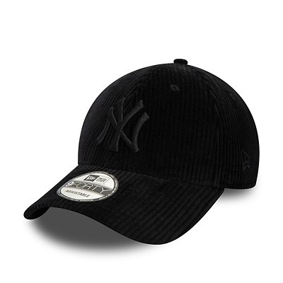 Casquette homme 9Forty Adjustable New York Yankees Cord NOIR NEW ERA