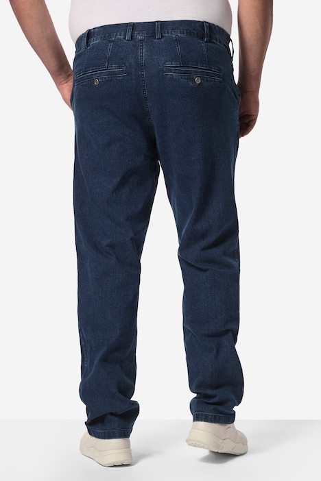 Boston Park Jeans, Traveller-Bund, Flat Front, Regular Fit, bis 72/36