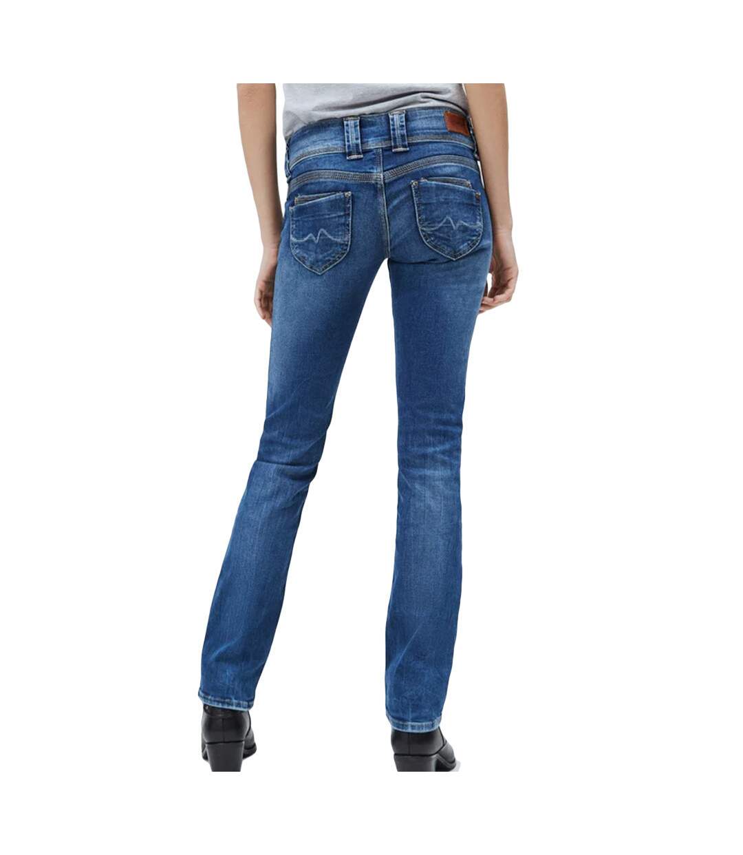 Jean Straight Bleu délavé Femme Pepe Jeans Venus