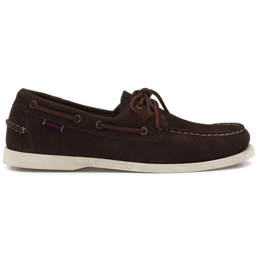 DOCKSIDES PORTLAND FLESH OUT Moka-Chaussures bateau pour homme en suede Portland