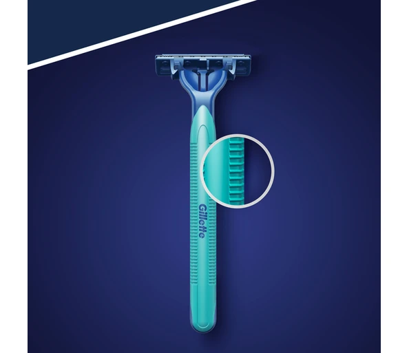 Gillette Blue II Slalom Einwegrasierer 10 Stück
