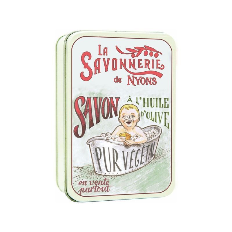 La Savonnerie de Nyons - Metallbox mit Seife - Babywanne