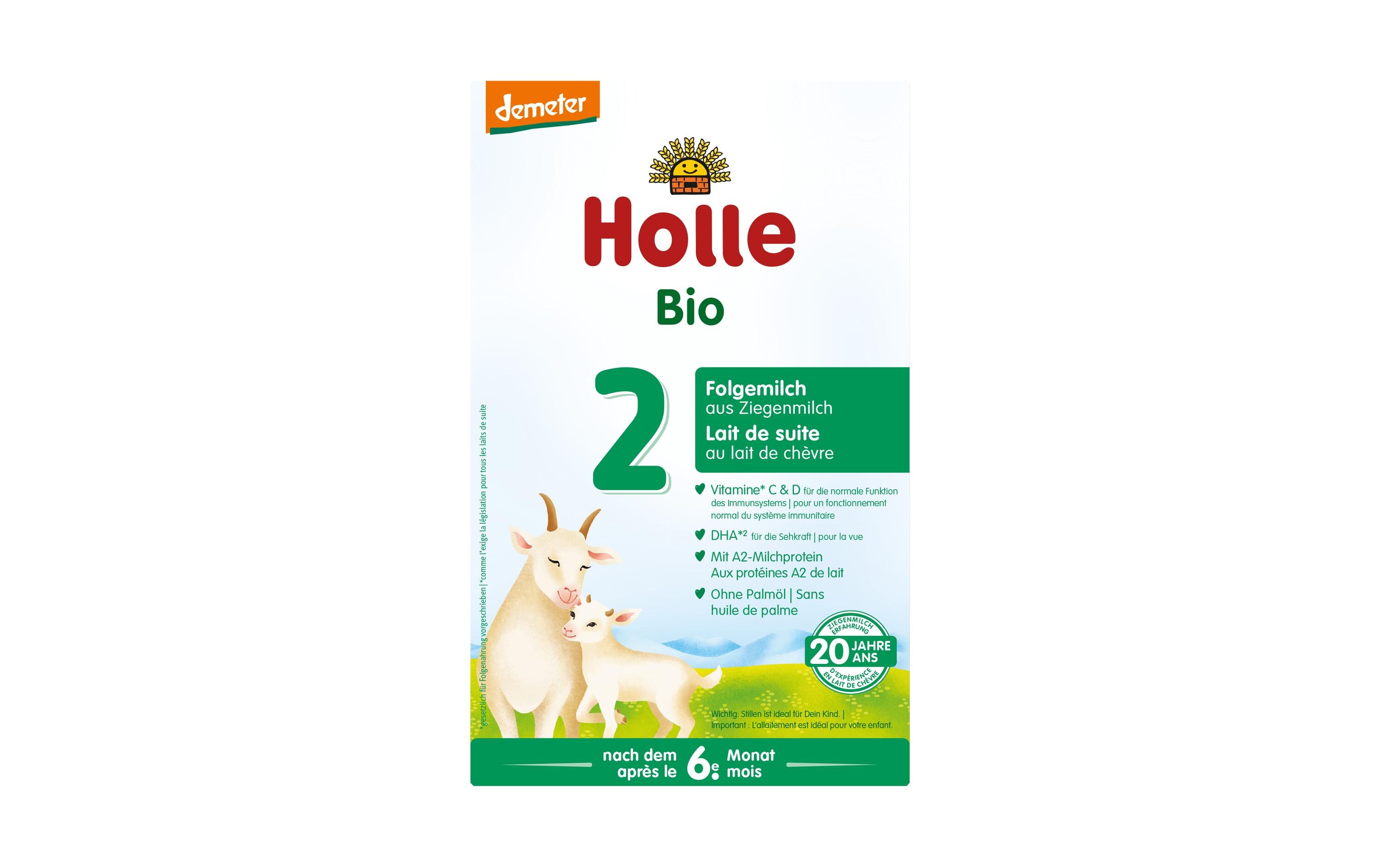 Folgemilch 2 Bio Ziegenmilch 400 gKindermilch aus Ziegenmilch