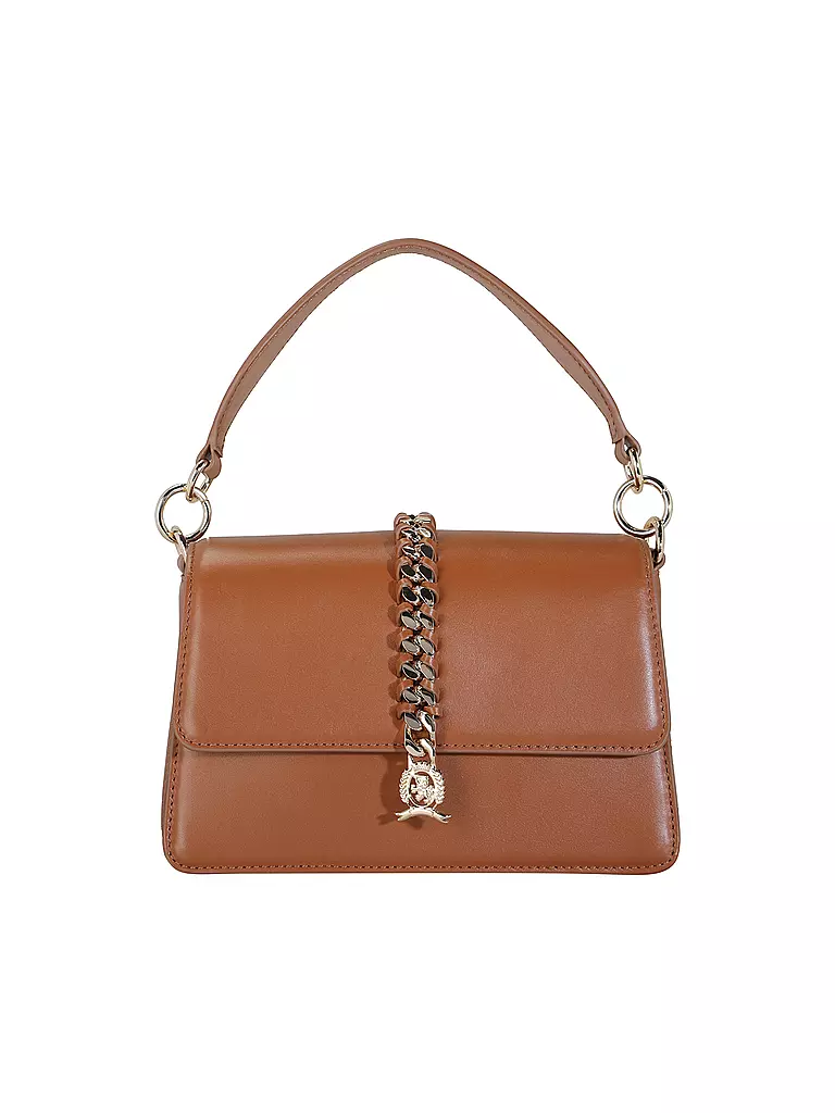 TOMMY HILFIGER Ledertasche - Umhängetasche LUXE LEATHER braun