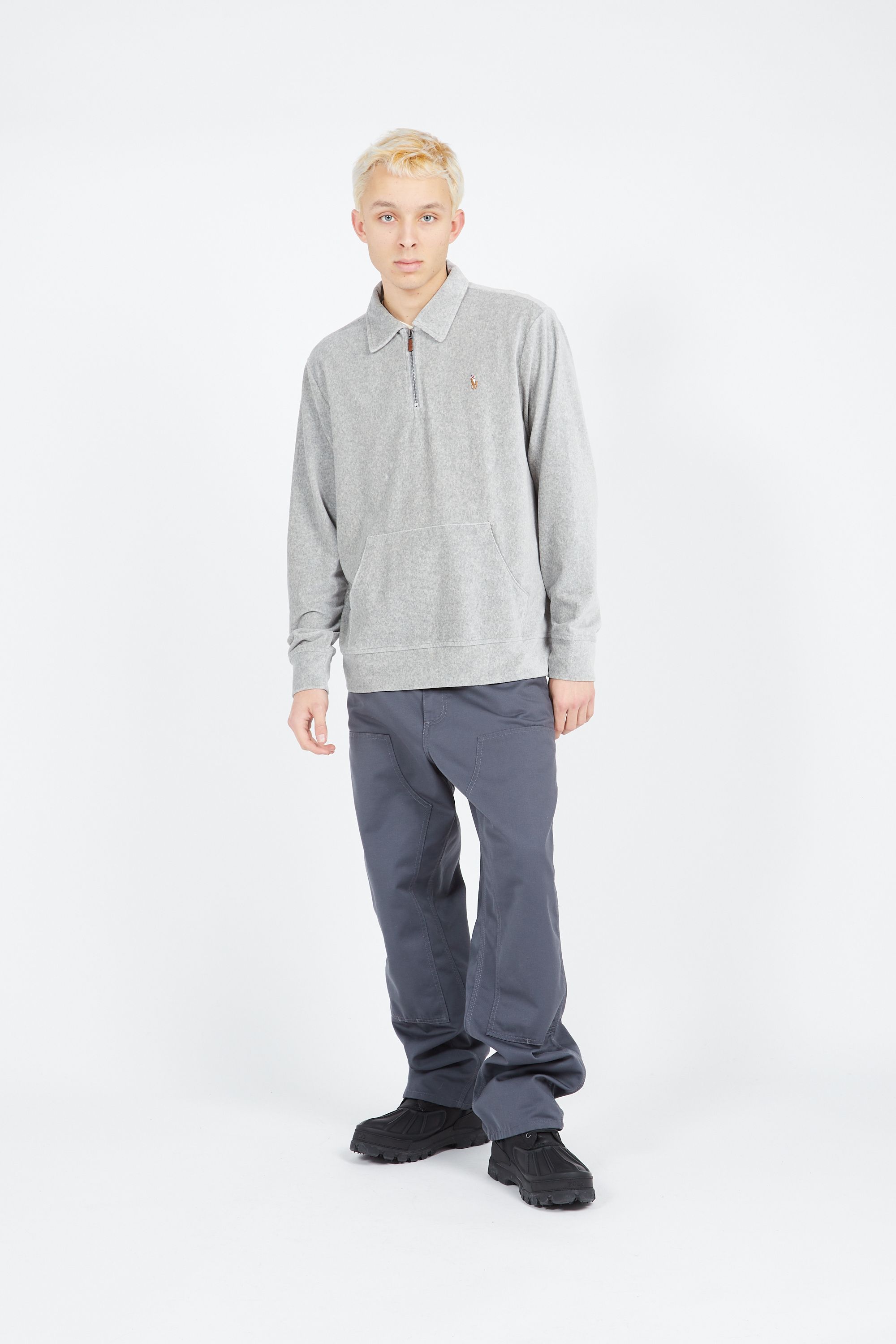POLO RALPH LAUREN Polo  KNIT CORDUROY Gris