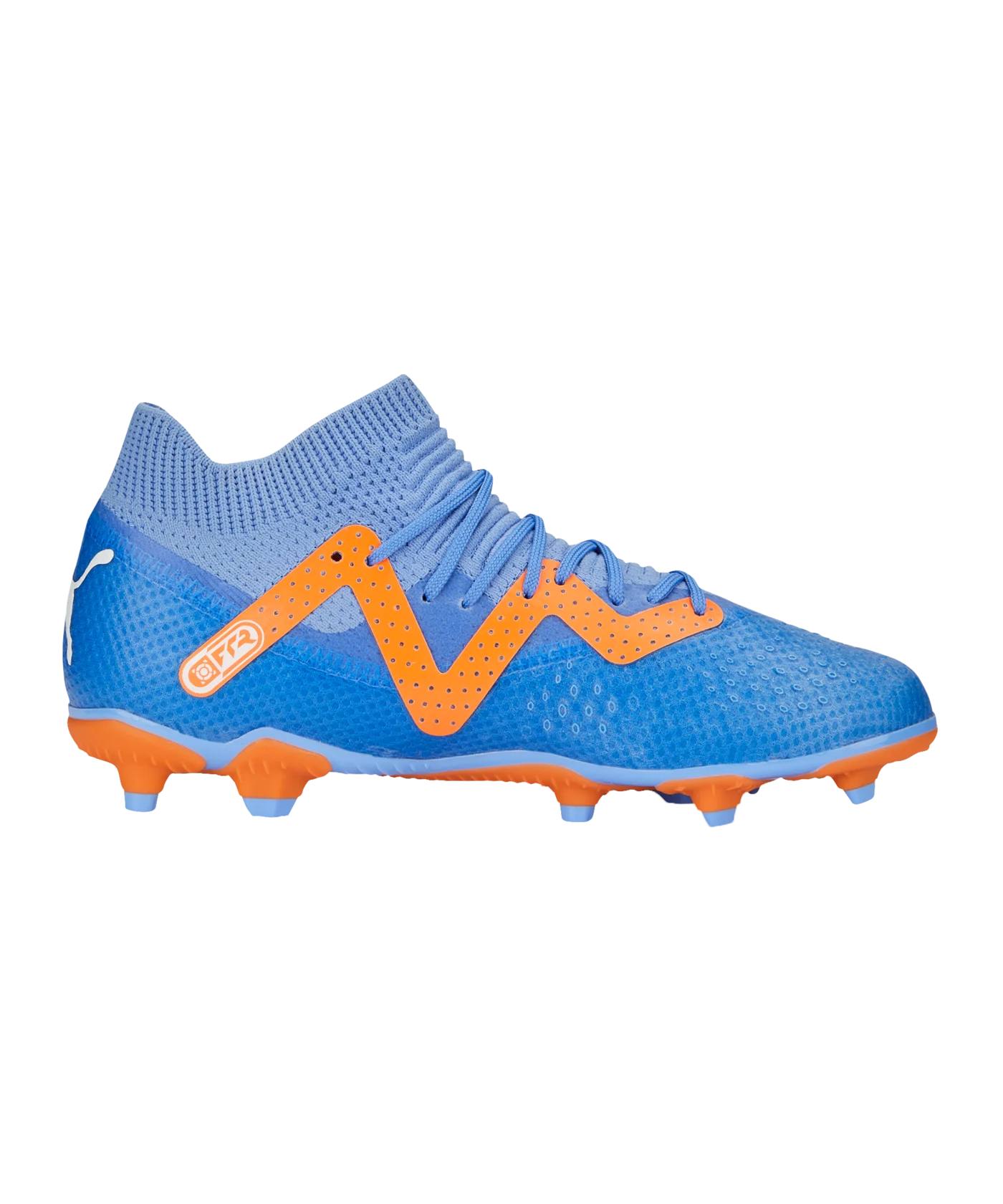 PUMA FUTURE Pro FG/AG Supercharge Kids Blau Orange F01