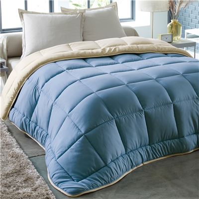 Couette DÉCO DOUBLE FACE microfibre - Légère