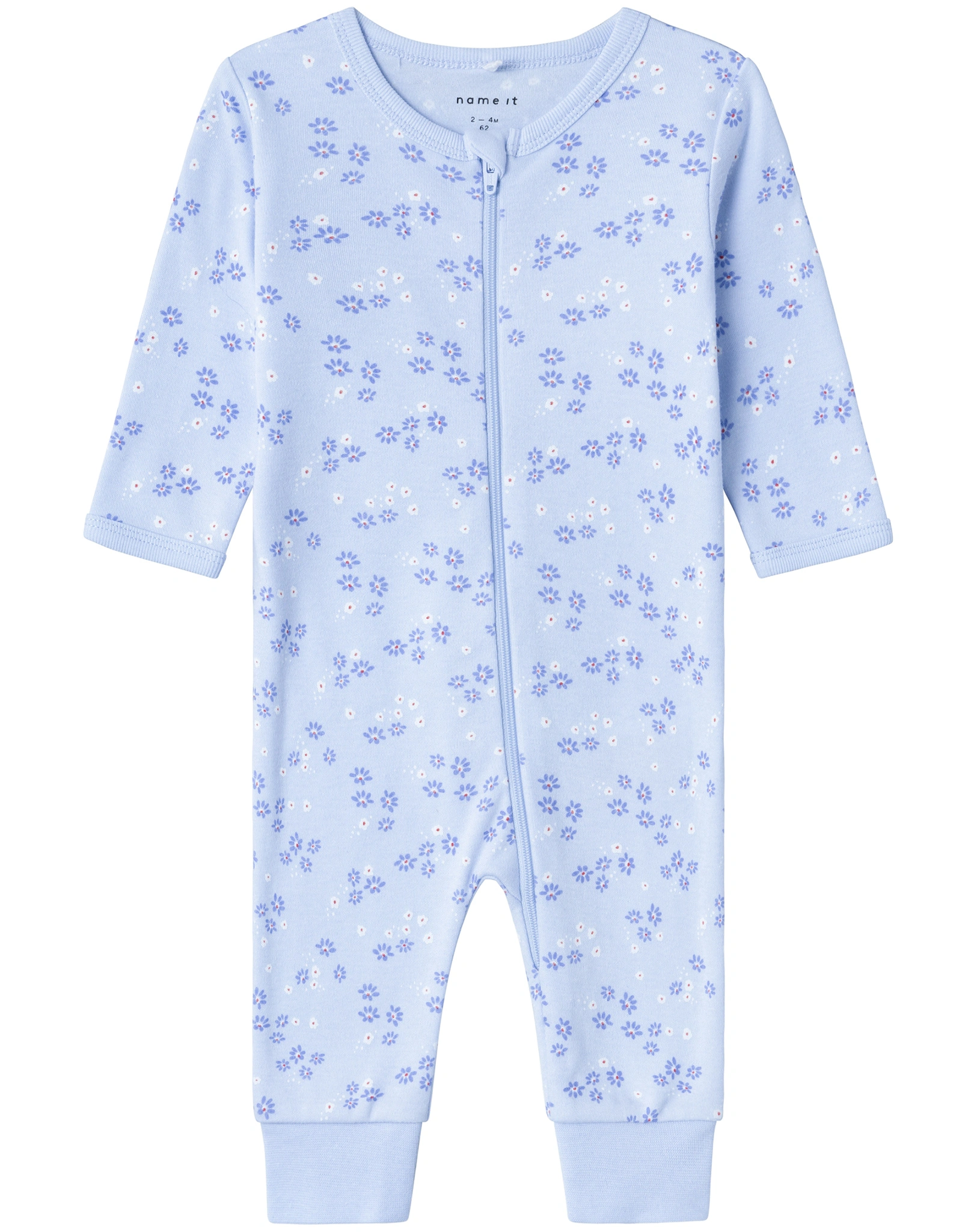 Schlafstrampler NBFNIGHTSUIT FLOWER in halogen blue