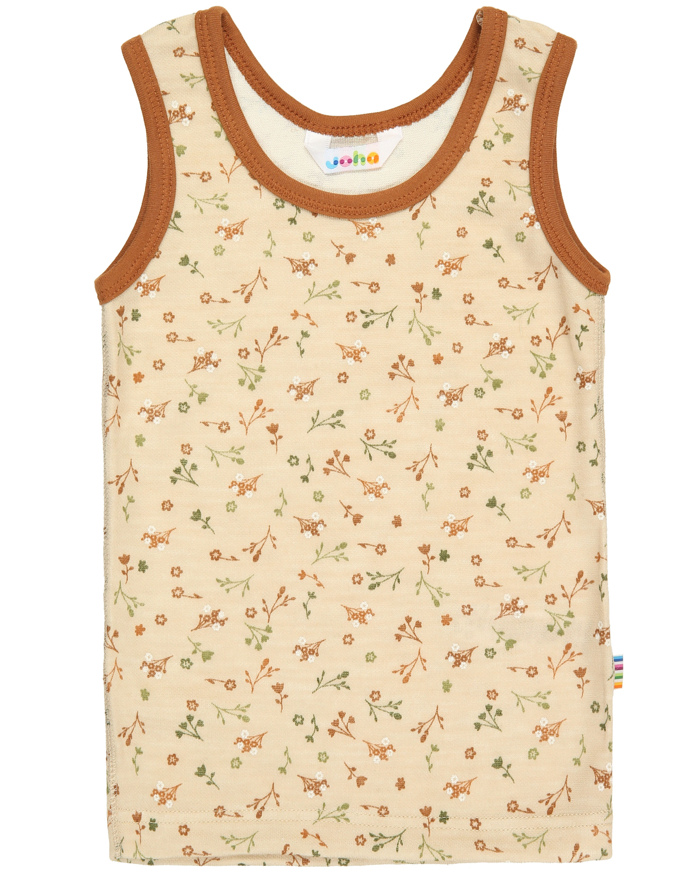 Unterhemd 630 - BLOOM AOP in sand