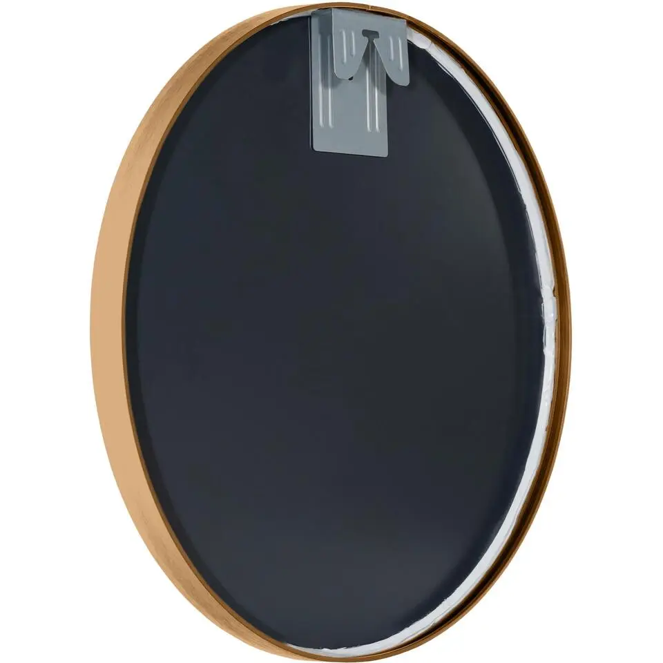 CLP Wandspiegel Elsie rond - Metaal - mat goud - 45cm