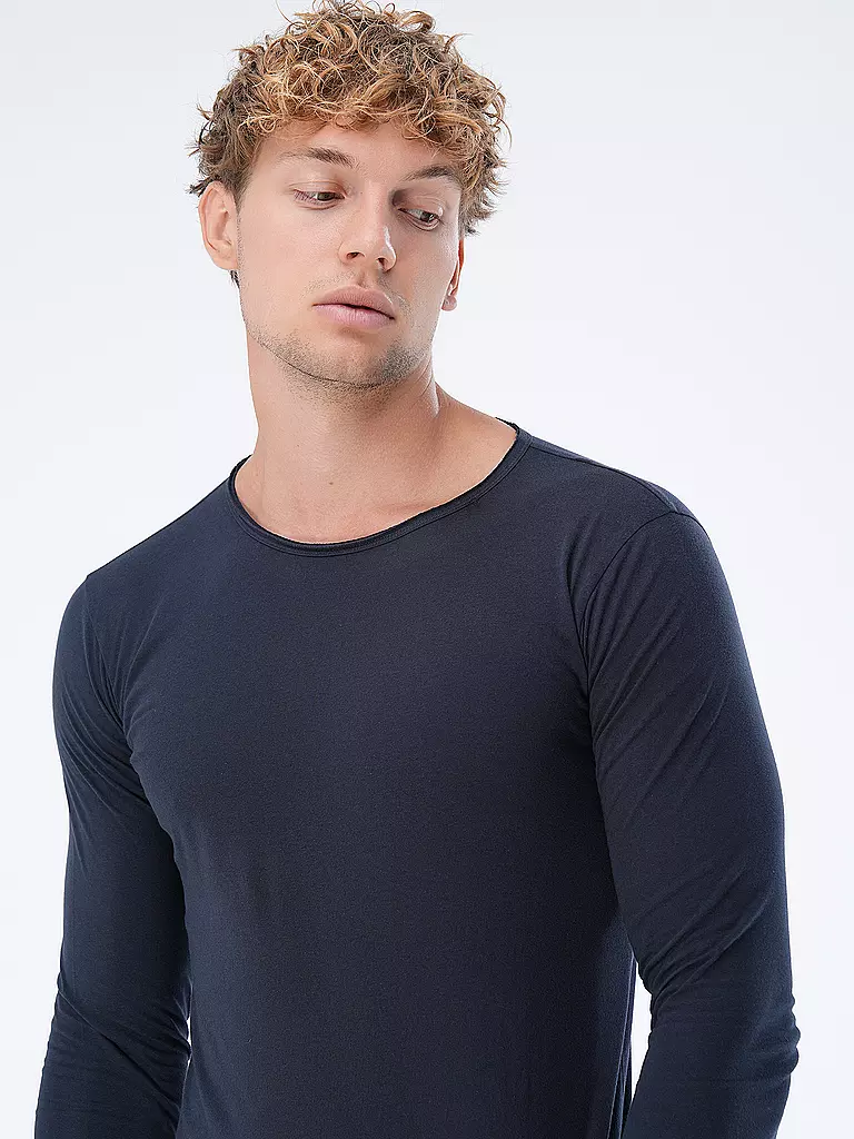 REPLAY Langarmshirt blau