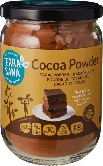 Raw cacaopoeder