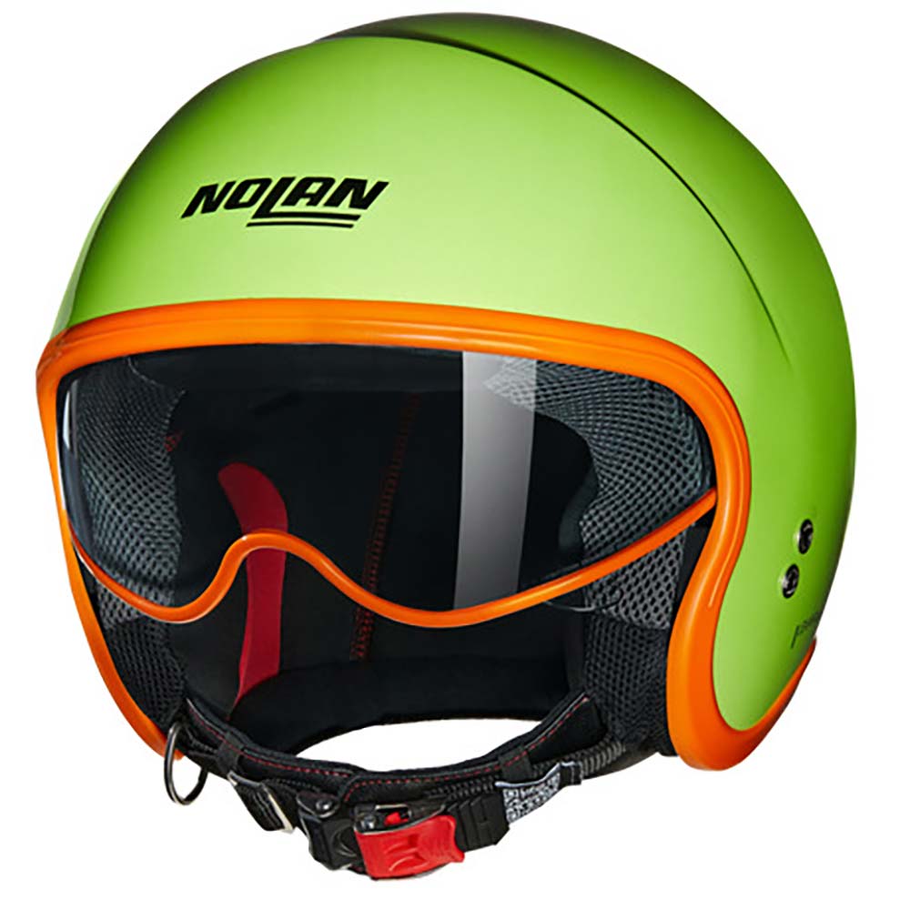 Nolan - Casque N21 Ocio Vert fluo / Orange / Brillant