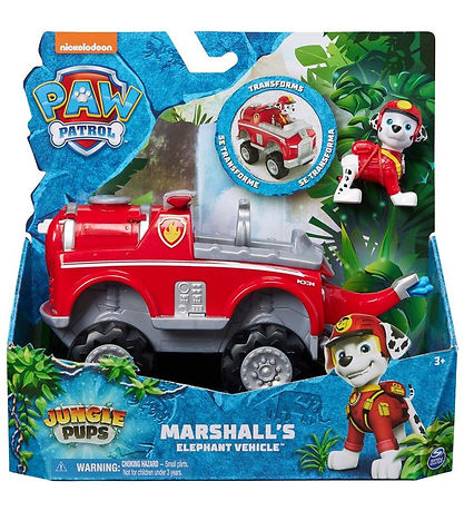 Paw Patrol Leget?jsbil - 21 cm - Marshall's Elephant Vehicle