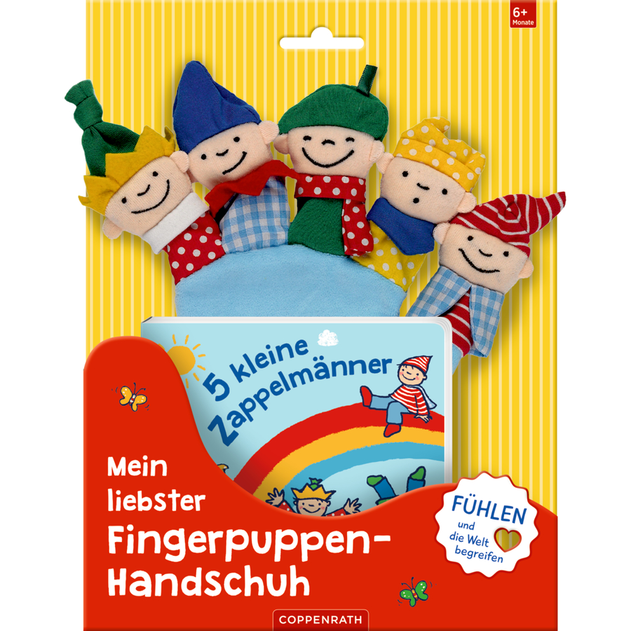 Coppenrath 5 kl. Zappelmänner - Mein liebster Fingerpuppen-Handschuh