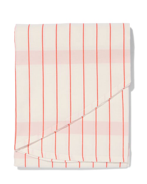 nappe ronde Ø180cm coton rouge