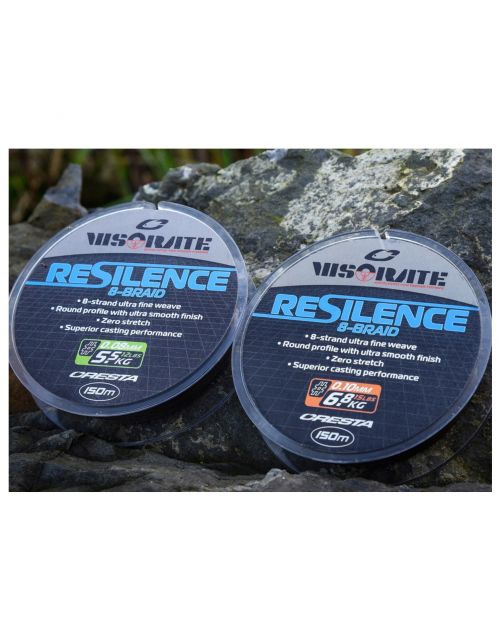 Cresta Visorate Resilence 8-Braid 0.08 Mm - Vislijn -