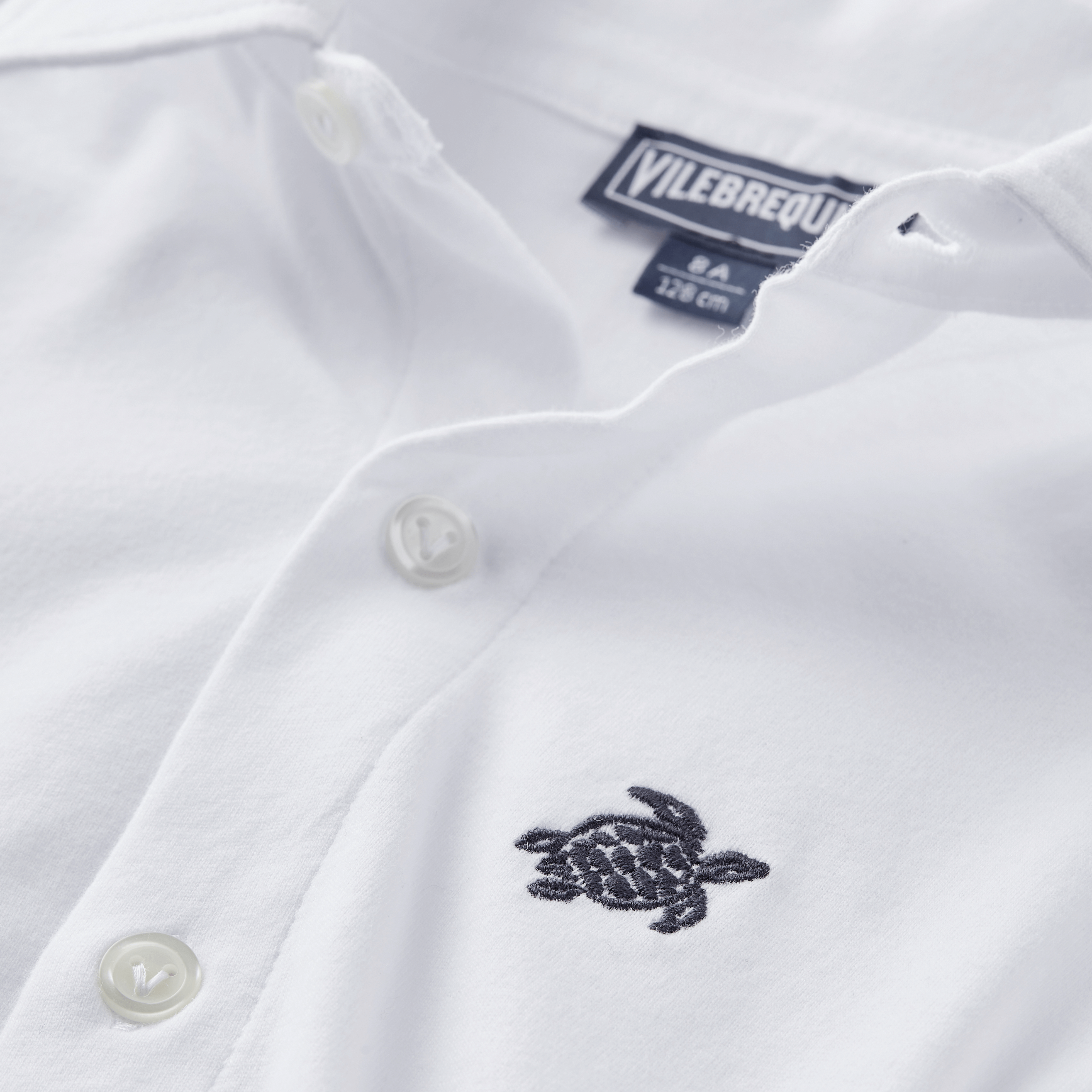 Chemise en Coton Organique Garçon Uni