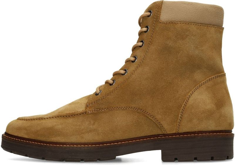 Manfield - Veterboots - Cognac - Suède
