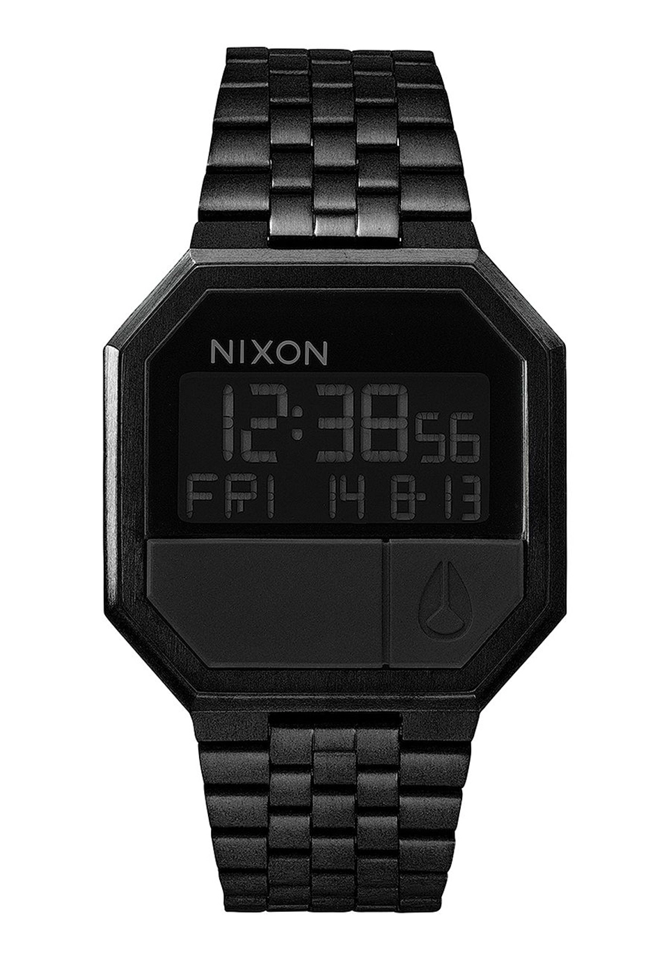 Nixon The Re-Run All Black Herrenuhr A158001